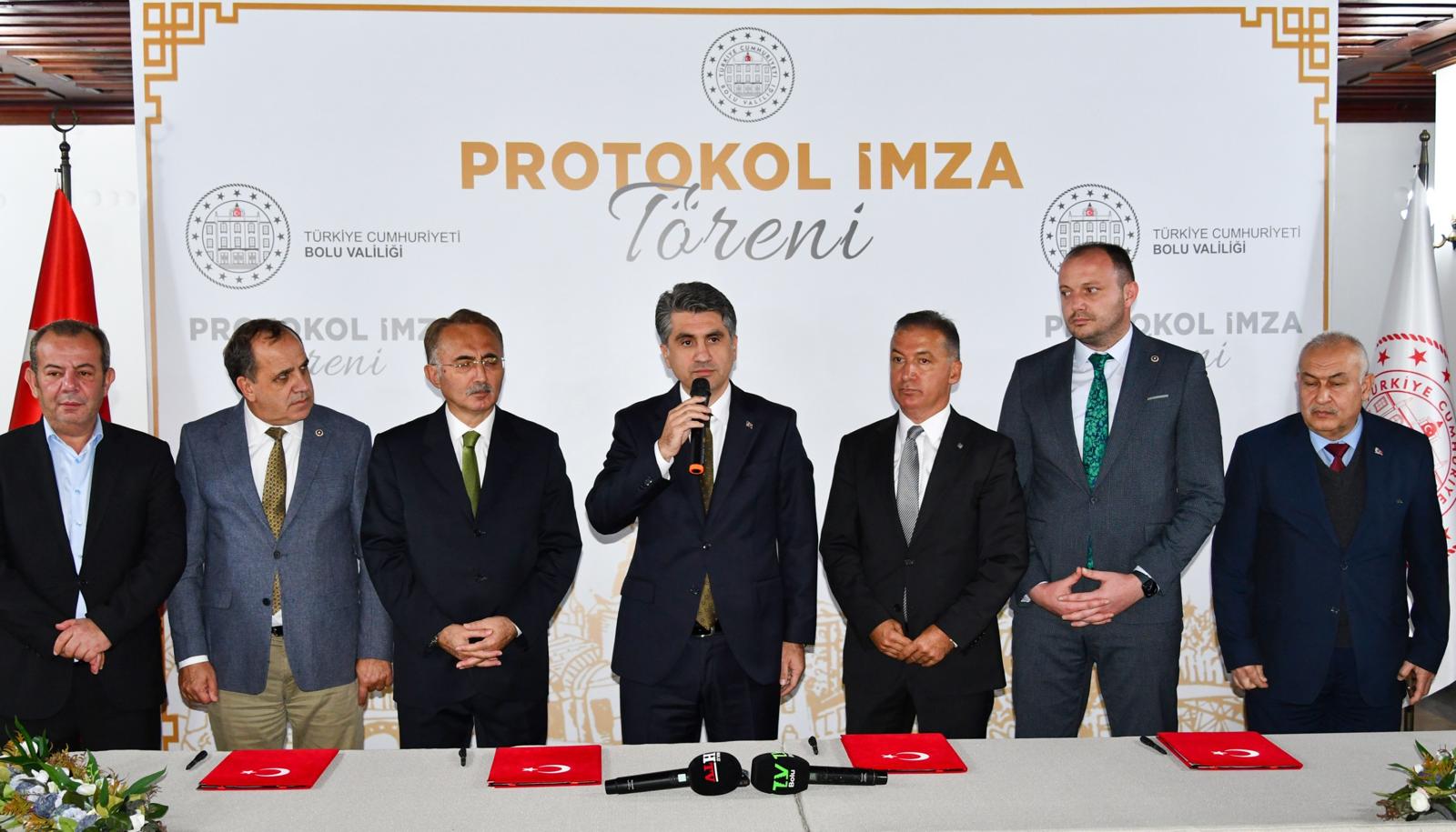 İZSAL ORTAOKULU PROTOKOL İMZA TÖRENİ